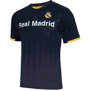 Real Madrid Offically Licensed Jersey - Adult Soccer Navy, Large New